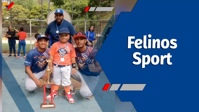 Deportes VTV | Escuela de beisbol menor Felinos Sport incentiva la práctica del deporte