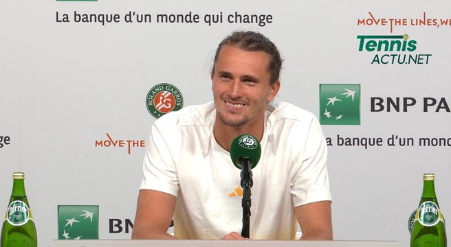 Tennis - Roland-Garros 2024 - Alexander Zverev : I already had a full speech prepared If I lost