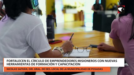 Fortalecen el círculo de emprendedores misioneros con nuevas herramientas de formación y capacitación