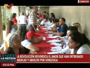 Caracas | Abuelos y abuelas son favorecidos con jornada de atención integral en la pqa. 23 de Enero
