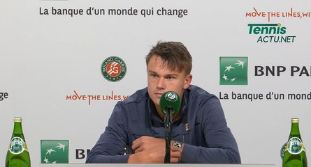 Tennis - Roland-Garros 2024 - Holger Rune : "I'm just happy to finish today so I can rest tomorrow"