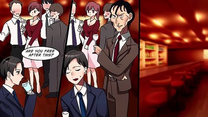 I ignored the cold reception lady who all the guys were after and then…