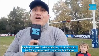 Rugby de la URBA: triunfos de San Luis, La Plata RC, Los Tilos y Universitario, y derrota de Albatros