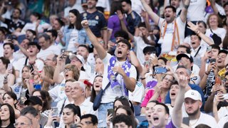 Jubelstürme beim 1:0 und beim Abpfiff: So feiern die Real-Fans im Bernabeu