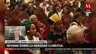 Ansiedad climática está afectado a niños, jóvenes y pueblos indígenas