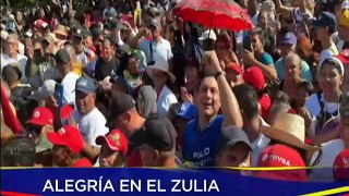 Pueblo del edo. Zulia recibe con alegría al Presidente Nicolás Maduro