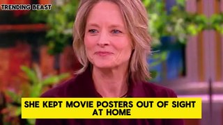Her two sons were unaware of Jodie Foster's acting career