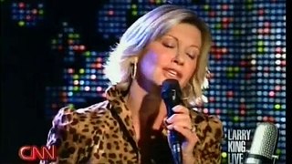 OLIVIA NEWTON-JOHN - Love is Letting Go of Fear (Larry King Live 2006)