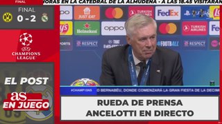 El momento cómico entre Ancelotti y Roncero en rueda de prensa