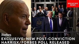 BREAKING NEWS: New Poll Reveals Biden-Trump Race Status After Guilty Verdict In NYC Hush Money Trial