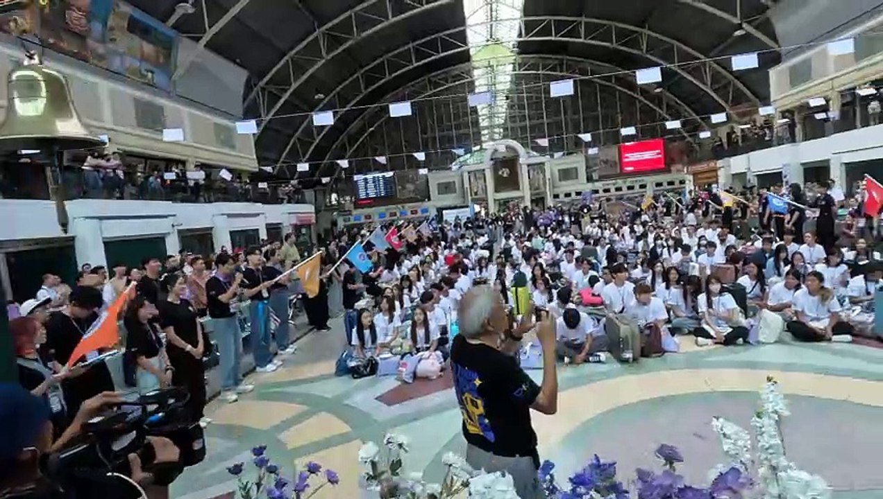ประเพณีรับน้องรถไฟ 2567