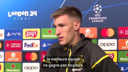 Dortmund - Nico Schlotterbeck : "Ce n'est pas toujours la meilleure équipe qui gagne"