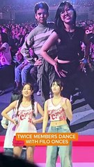 TWICE and Filipino ONCEs dance off! | PEP
