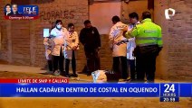 Callao: encuentran cadáver de un hombre dentro de una bolsa de plástico