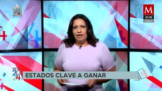 Jalisco, Puebla y Nuevo León son los estados clave para ganar la presidencia