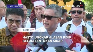 Hasto Kristiyanto Ungkap Alasan PDIP Belum Tentukan Sikap Politik di Pemerintahan Prabowo-Gibran