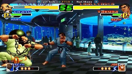KOF 2000 - jot-bob vs NaClBoss FT10