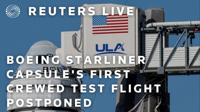 LIVE: Boeing Starliner capsule's first crewed test flight postponed for at least 24 hours