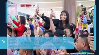 Jokowi Kunjungi Lippo Plaza Lubuk Linggau, Sapa Langsung Masyarakat Lubuk Linggau
