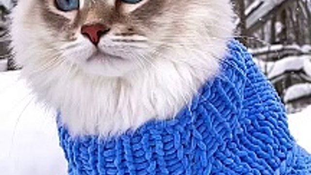 Blue eyes cat #cats_#meow_#fluffycat_#siberiancat_#nevamasquerade_#cutecats_#neko_#gato_#kedi_#gatto_#chat_#katze_#catsofinstagram_#catstagram_#