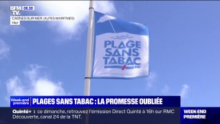 Interdiction de fumer sur la plage: une mesure du plan anti-tabac promise par le gouvernement pas vraiment appliquée