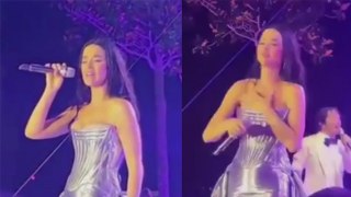 Anant Ambani Second Pre Wedding : Katty Perry Performance From Cruise Party Inisde Video Viral...