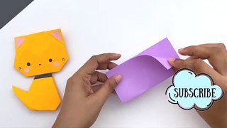 Paper Cat Craft / How to Make Cat With Paper At Home / Paper Craft / Easy Paper Cat