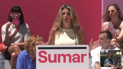 Yolanda Díaz, a PP y Vox: "Sí, a la mierda. Ya está bien, basta de mentiras".