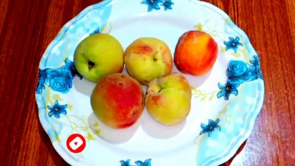 Refreshing peach juice