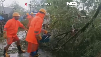 NO COMMENT | Gran ciclón sorprende en la ciudad india de Bangladesh