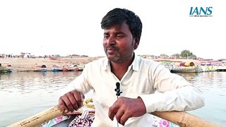IANS से बातचीत में बोले Prayagraj के नाविक टिंकू निषाद, ‘मोदी के राज में सब सुरक्षित हैं’