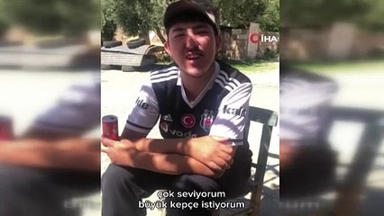 BAŞKANLA VELİ’NİN DİYALOGLARI YÜREKLERİ ISITTI  