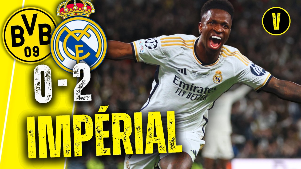  VINICIUS et LE REAL MADRID AU SOMMET DE L'EUROPE ! REAL 2-0 DORTMUND