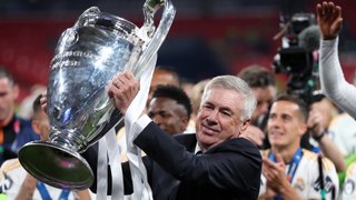 Carlo Ancelotti, tras la decimoquinta Champions del Real Madrid: 