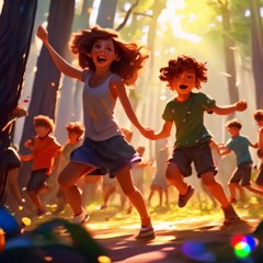 Kids Dance Party | Dance Party of Kids in Forest | Kids Dance