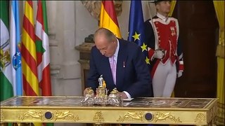 Este domingo se cumplen diez años de la abdicación de Juan Carlos I