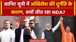 Exit Poll 2024 : UP में Akhilesh Yadav और इंडिया गठबंधन की हार के महत्वपूर्ण कारण? | वनइंडिया हिंदी