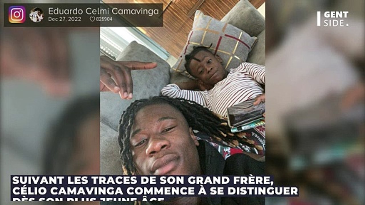 Eduardo Camavinga : qui est son petit frère Célio de 8 ans, déjà star du ballon rond ?