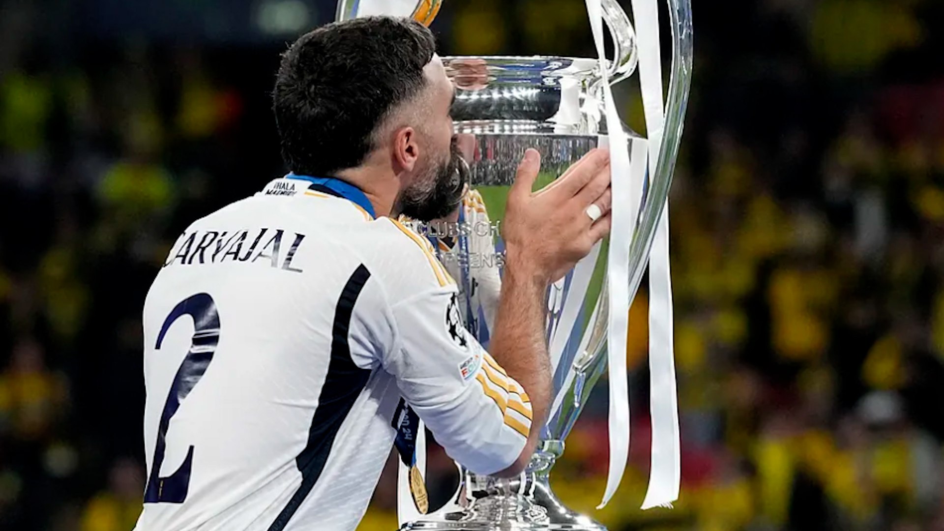 Dani Carvajal, autor del primer gol del Real Madrid: "Es una sensacin inexplicable"