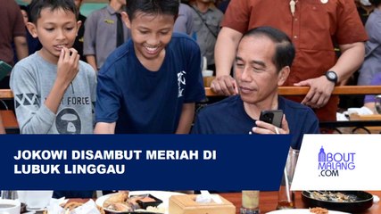PRESIDEN JOKOWI KUNKER KE LUBUKLINGGAU, DISAMBUT ANTUSIAS MASYARAKAT