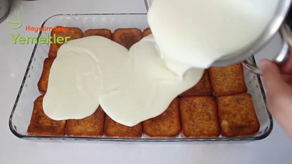 Karamelli Etimek Tatlısı-Etimek Tatlısı Nasıl Yapılır