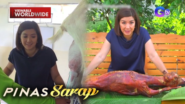 Kara David, tinikman ang iba't ibang putahe ng kambing sa Tarlac! | Pinas Sarap | Pinas Sarap
