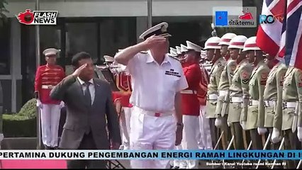 Download Video: Prabowo Terima Kunjungan Panglima Militer Inggris, Bahas Kerja Sama Pertahanan