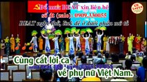Karaoke Hát Về Phụ Nữ Việt Nam - Tốp nữ Q Bình Thạnh (st Kiều Tấn Minh)