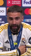 CARVAJAL, FELIZ tras su GOL en la FINAL: "Un día SOÑADO"