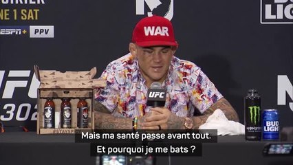 UFC 302 : Dustin Poirier Pèse son Avenir Après une Défaite Incertaine 🥊
