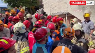 Küçükçekmece'de Çöken Bina Sonucunda 1 Kişi Hayatını Kaybetti