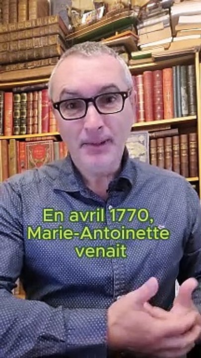 Marie-Antoinette arrive en France