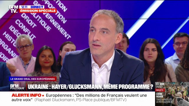 Guerre en Ukraine : Nos démocraties doivent se défendre , déclare Raphaël Glucksmann
