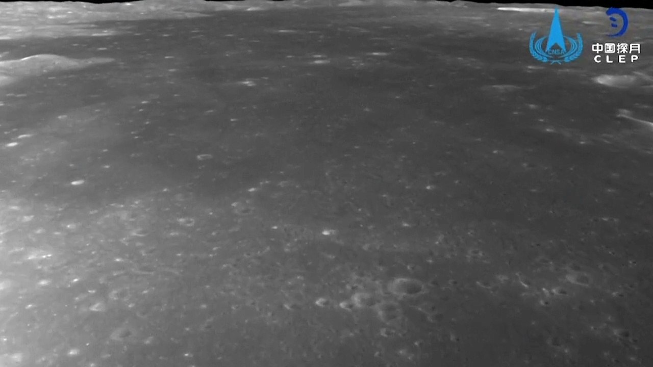 Raumfahrt-Meilenstein: China landet Sonde auf Rückseite des Mondes